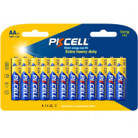 Батарейка сольова PKCELL 1.5V AA/R6, 24 штуки у блістері ціна за блістер, Q12 Код: 370316-09