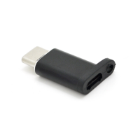 Переходник VEGGIEG TC-101 Type-C(Male) - Micro-USB(Female), Black, Пакет Код: 328797-09