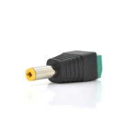 Роз'єм для підключення живлення DC-M (D 5,5x2,1мм) з клемами під кабель (Yellow Plug) Код: 361077-09