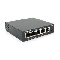 Коммутатор POE 48V Mercury S105P 4 портов POE + 1 порт Ethernet (Uplink ) 10/100 Мбит/сек, БП в комплекте, BOX Q200 (258*196*66) 0,57 кг (100*98*25)