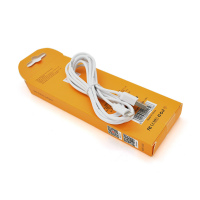 Кабель iKAKU KSC-332 YOUCHUANG charging data cable series for iphone, White, длина 2м, 2,4А, BOX Код: 330937-09