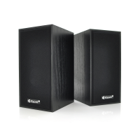 Колонки 2.0 Kisonli T-004 для ПК и ноутбука, USB + 3.5mm, 2x3W, 20Hz- 20KHz, Black, BOX, Q40