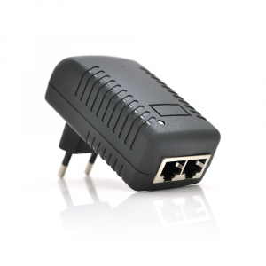 POE инжектор 24V 0.5A (12Вт) с портами Ethernet 10/100Мбит/с