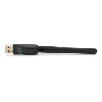 Беспроводной сетевой адаптер с антенной 10см Wi-Fi-USB LV/CL-UW07D - 8723DU, 802.11bgn, 150MB, 2.4 GHz, WIN7/XP/Vista/2K/MAC/LINUX, Blister