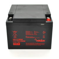 Аккумуляторная батарея MERLION HR12100W, 12V 28Ah Black ( 166 х 175 х 125 (125) ), 7.7 kg Код: 351517-09