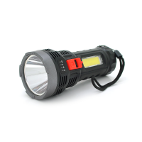 Ліхтарик ручний BK-822, 5W. OSL LED+COB, пластик, вбудований акум, 150х63х47 . IP40, USB кабель Код: 367257-09