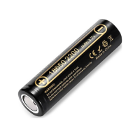 Аккумулятор 18650 Li-Ion LiitoKala Lii-22A, 2200mah (2100-2300mah), 3.7V (2.75-4.2V), Black, PVC BOX Q2, цена за 1 шт