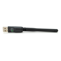 Бездротовий мережевий адаптер з антеною 10см Wi-Fi-USB LV / CL-UW07D - 8723DU, 802.11bgn, 150MB, 2.4 GHz, WIN7 / XP / Vista / 2K / MAC / LINUX, Blister Код: 351637-09