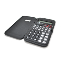 Калькулятор інженерний 105, 44 кнопки, чорний, розміри 132 * 77 * 13мм, BOX