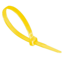Стяжки нейлон 2,5х150mm желтые (1000 шт) высокое качество, диапазон рабочих температур: от -45С до +80С