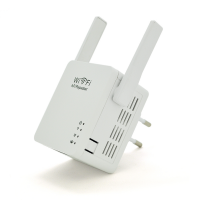 Підсилювач WiFi сигналу з 2-ма вбудованими антенами LV-WR05U, живлення 220V, 300Mbps, IEEE 802.11b / g / n, 2.4GHz, BOX Код: 352247-09