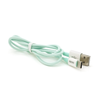 Кабель iKAKU KSC-723 GAOFEI smart charging cable for Type-C, Green, длина 1м, 3.0A, BOX