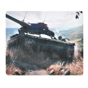 Коврик 180*220 тканевой World of Tanks, толщина 3 мм, цвет Grey, Пакет
