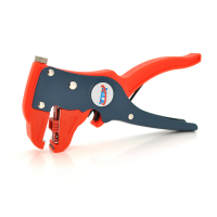 Многофункциональный инструмент для зачистки и для удаления изоляции кабеля YTH-783-18, Blue-red