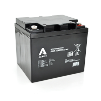 Аккумулятор AZBIST Super GEL ASGEL-12400M6, Black Case, 12V 40.0Ah (196 x165 x 173) Q1/96