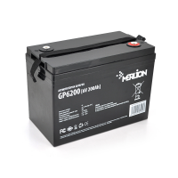 Аккумуляторная батарея MERLION AGM GP6200 6 V 200Ah ( 306 x 168 x 220), 26.3 kg Q1 Код: 402028-09