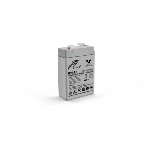Аккумуляторная батарея AGM RITAR RT628, Black Case, 6V 2.8Ah ( 66х34х 97 (103 ) ), 0.57 kg Q25 Код: 401988-09