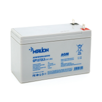 Аккумуляторная батарея MERLION AGM GP1272L5 12 V 7,2 Ah (СПЕЦ КЛЕММА)( 150 x 65 x 95 (100) ) White Q10 Код: 394578-09