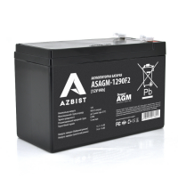 Акумулятор AZBIST Super AGM ASAGM-1290F2, Black Case, 12V 9.0Ah (151 х 65 х 94 (100) ) Q10/420