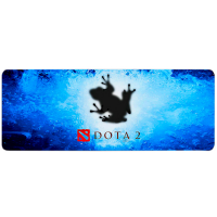 Коврик 300*700 тканевой DOTA2 "Frog", толщина 3 мм, цвет Blue, OEM