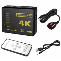 HDMI свич 3D 4k x 2k, 1080Р, 1,4 версия, 5 x 1 портов, Blister