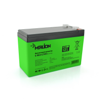 Акумуляторна батарея MERLION G-MLG1270F2 12 V 7,0 Ah (150 x 65 x 95 (100)) Green Q5