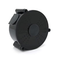 Монтажная коробка для камер UMK D-130,IP65, защита от ультрафиолета, ( 130х50мм) черная, пластик