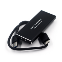 Карман внешний SHL-R320, USB3.0 M.2 NGFF, Black