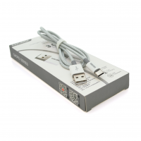 Кабель iKAKU KSC-723 GAOFEI smart charging cable for Type-C, Gray, длина 1м, 2.4A, BOX Код: 361018-09
