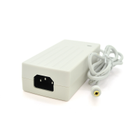 Імпульсний адаптер живлення 12В 5А (60Вт) штекер 5.5/2.5 + кабель живлення(чорний), довжина 1м, Q50, White
