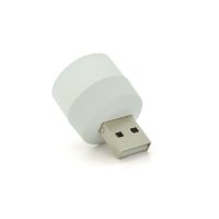 Ліхтарик LED USB, 1W, White, Box