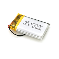 Литий-полимерный аккумулятор 6*20*35mm (Li-ion 3.7В 600мА·ч) Код: 393428-09