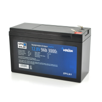 Літій-залізо-фосфатний акумулятор Merlion LiFePO4 12.8V 9AH (4S3P/BMS-10A), (151x65x97) for UPS, до 5000 циклів, Q12