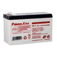 Аккумуляторная батарея AGM Power-Xtra PX7-12(28W), Gray Case, 12V 7.0Ah ( 151 х 65 х 94 (100) ) Q5