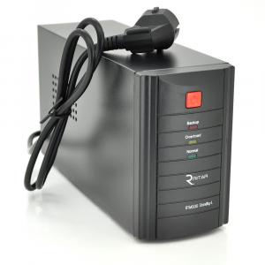 ДБЖ Ritar RTM500 (300W) Standby-L, LED, AVR, 1st, 2xSCHUKO socket, 1x12V4.5Ah, metal Case ( 260 х 85 х 140) Q4 Код: 403949-09