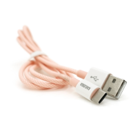 Кабель iKAKU KSC-723 GAOFEI smart charging cable for Type-C, Pink, длина 1м, 2.4A, BOX