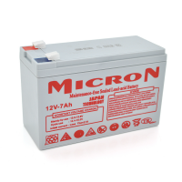 Акумуляторна батарея Micron MCN-12/7 12 V 7Ah ( 150 x 65 x 95 (100) ) Gray Q10 Код: 418629-09