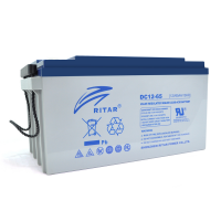 Аккумуляторная батарея AGM RITAR DC12-65, Gray Case, 12V 65Ah ( 350 х 167 х 182 ), 20 kg Q1 Код: 412639-09