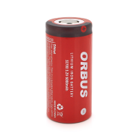 Аккумулятор 32700 LiFEPO4 ORBUS 32700-48G, 6000mAh,3.2V, RED/GREY, Q120 Код: 392159-09