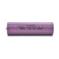 Аккумулятор WMP-3000 18650 Li-Ion Tip Top, 1000mAh, 3.7V, Purple Код: 347449-09