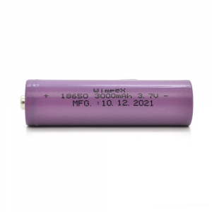 Акумулятор WMP-3000 18650 Li-Ion Tip Top, 1000mAh, 3.7V, Purple Код: 347449-09