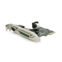 Контроллер PCI-Е=>RS232(9Pin)+LPT(25Pin), TX382A, BOX