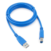 Кабель USB 3.0 AM/BM 3,0 м blue для периферії