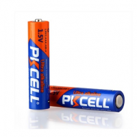 Батарейка щелочная PKCELL 1.5V AAA/LR03, 2 штуки в блистере цена за блистер, Q12/144